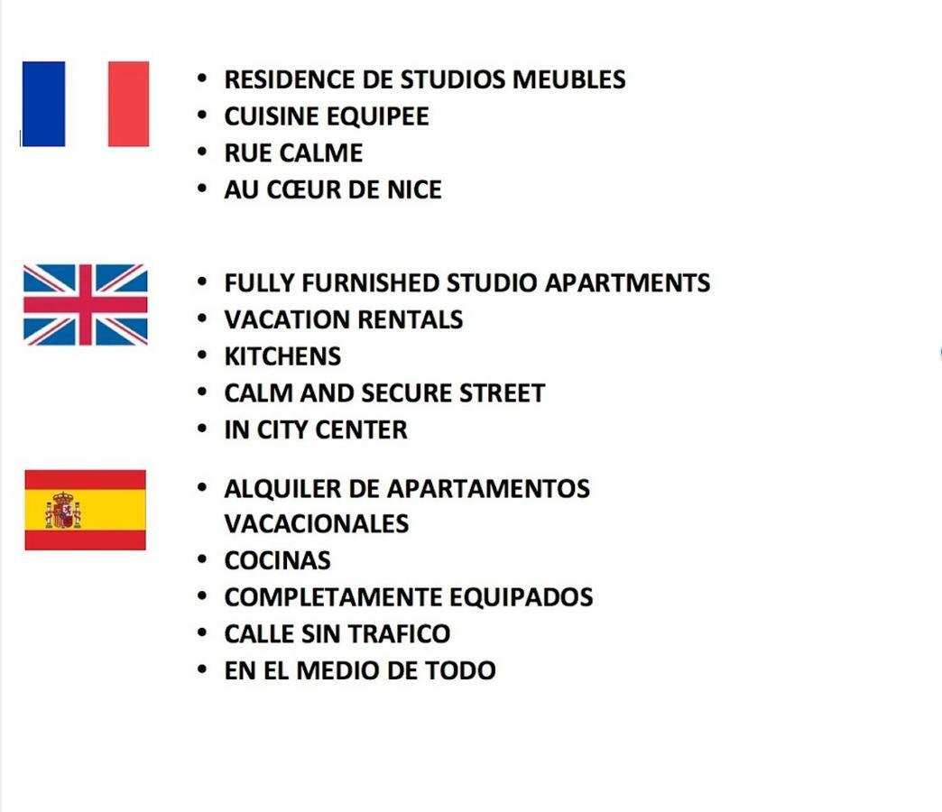 Studios Cenac Riviera Nice Bagian luar foto